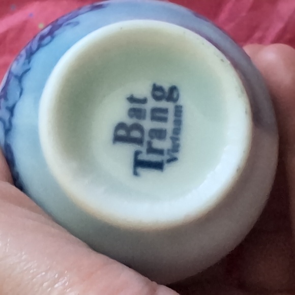 Bat Trang Pottery Tea Set Vietnam - Picture 4 of 6